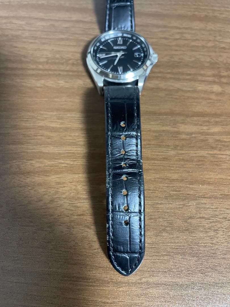 セイコーセレクションのワールドタイム ソーラー電波腕時計、SBTM297