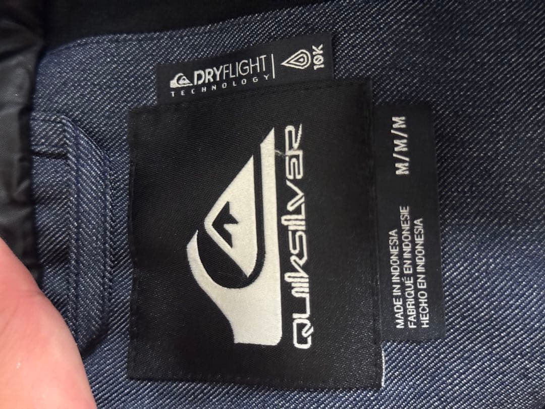 最終セール！上下スノーボードウェア オークリー上　クイックシルバー下