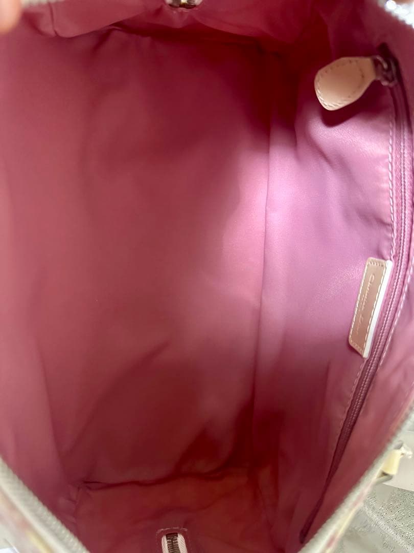 Dior ディオール トロッター フラワーボストン バッグ