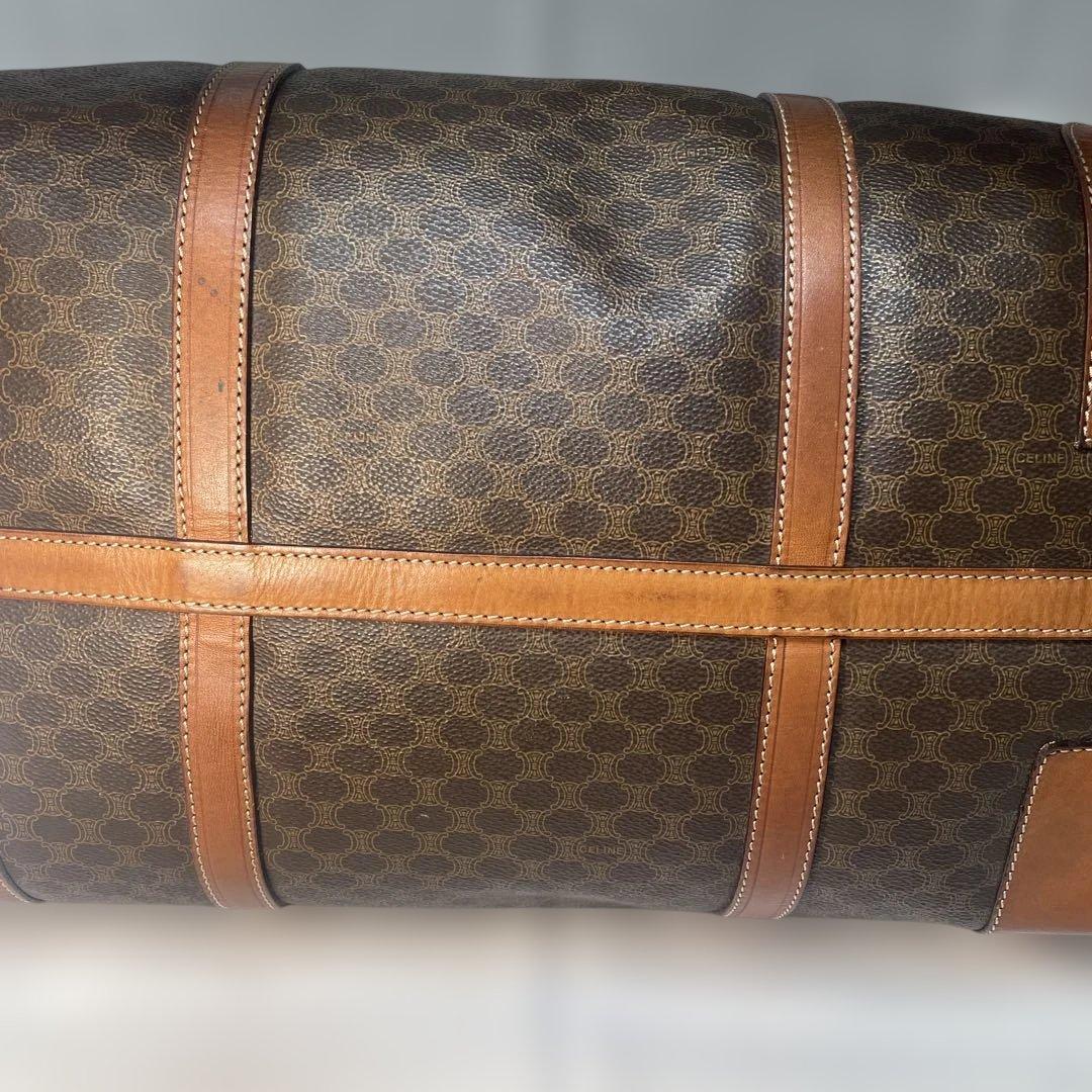 【たろう】 オールドセリーヌ　トリオンフ　ボストンバッグ　マカダム柄