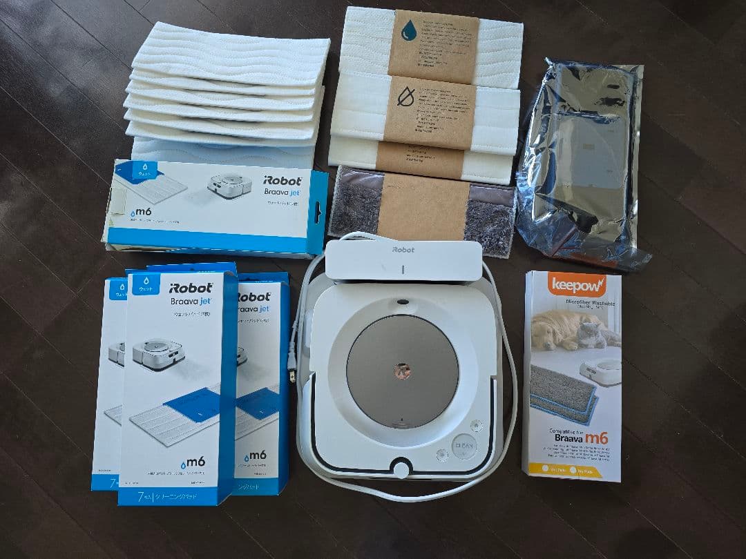 ブラーバジェットiRobot Braava　床拭き　 m6 ロボット掃除機　備品