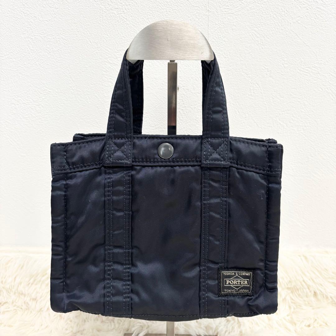 HEAD PORTER ネイビー ハンドバッグ ミニサイズ
