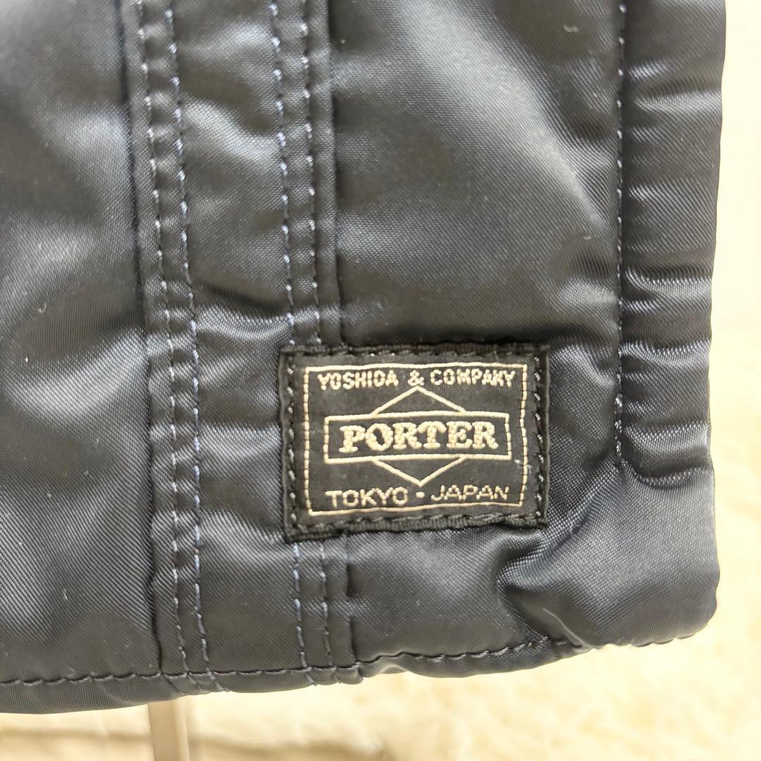 HEAD PORTER ネイビー ハンドバッグ ミニサイズ