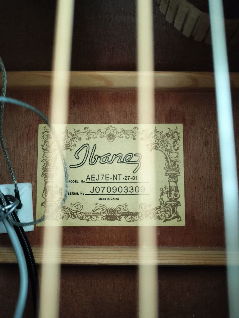 Ibanez アイバニーズ エレアコ アコースティックギター AEJ7E
