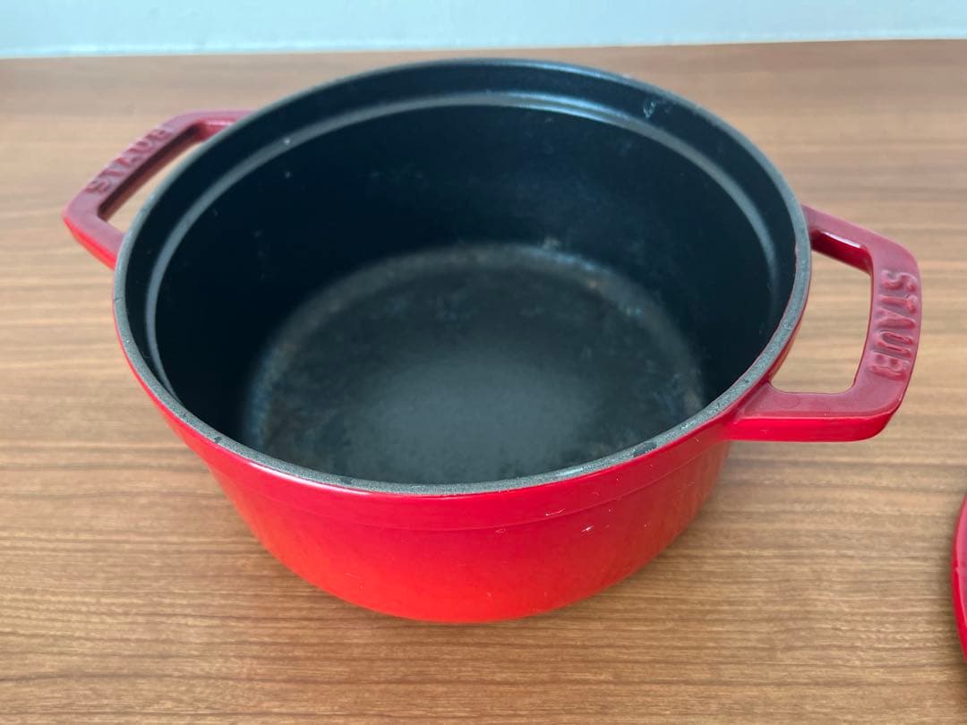 【STAUB】ピコ・ココット ラウンドチェリー/18㎝