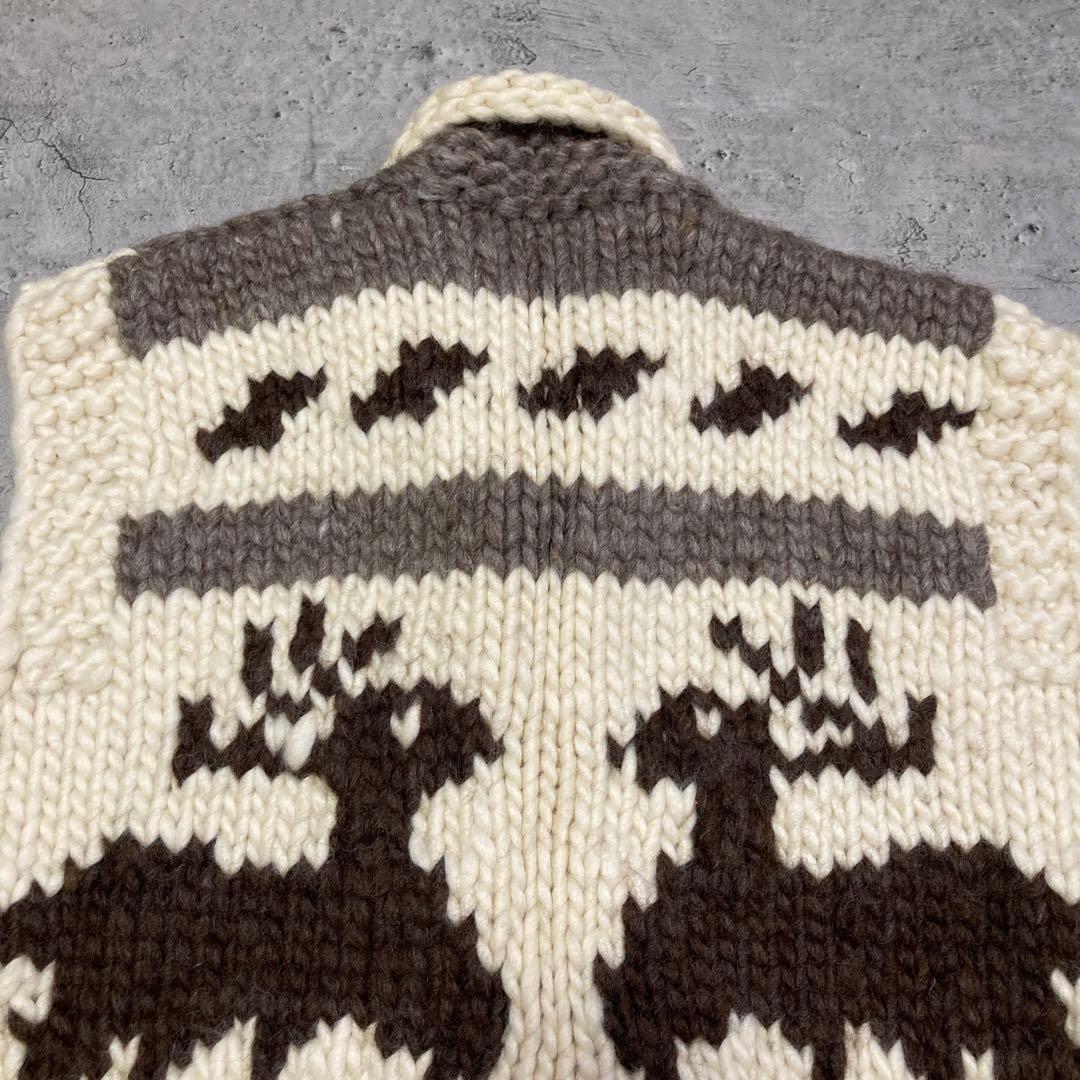 【デッドストック】KANATA カナタ カウチンニットベスト