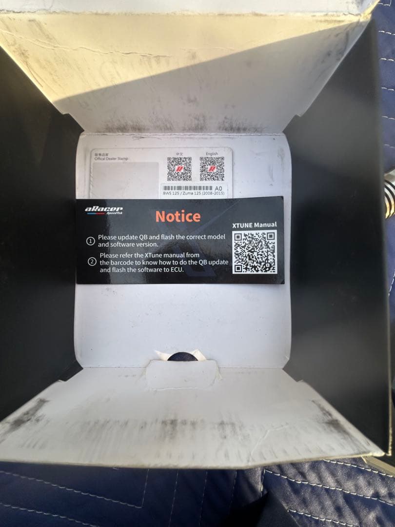 aRacer RC Mini X 2.3型シグナスX国内仕様/1型BWS125