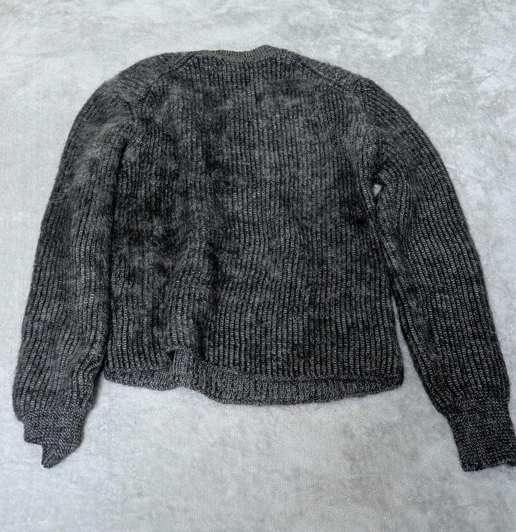 AURALEE オーラリー モヘヤ ウール ニット グレー