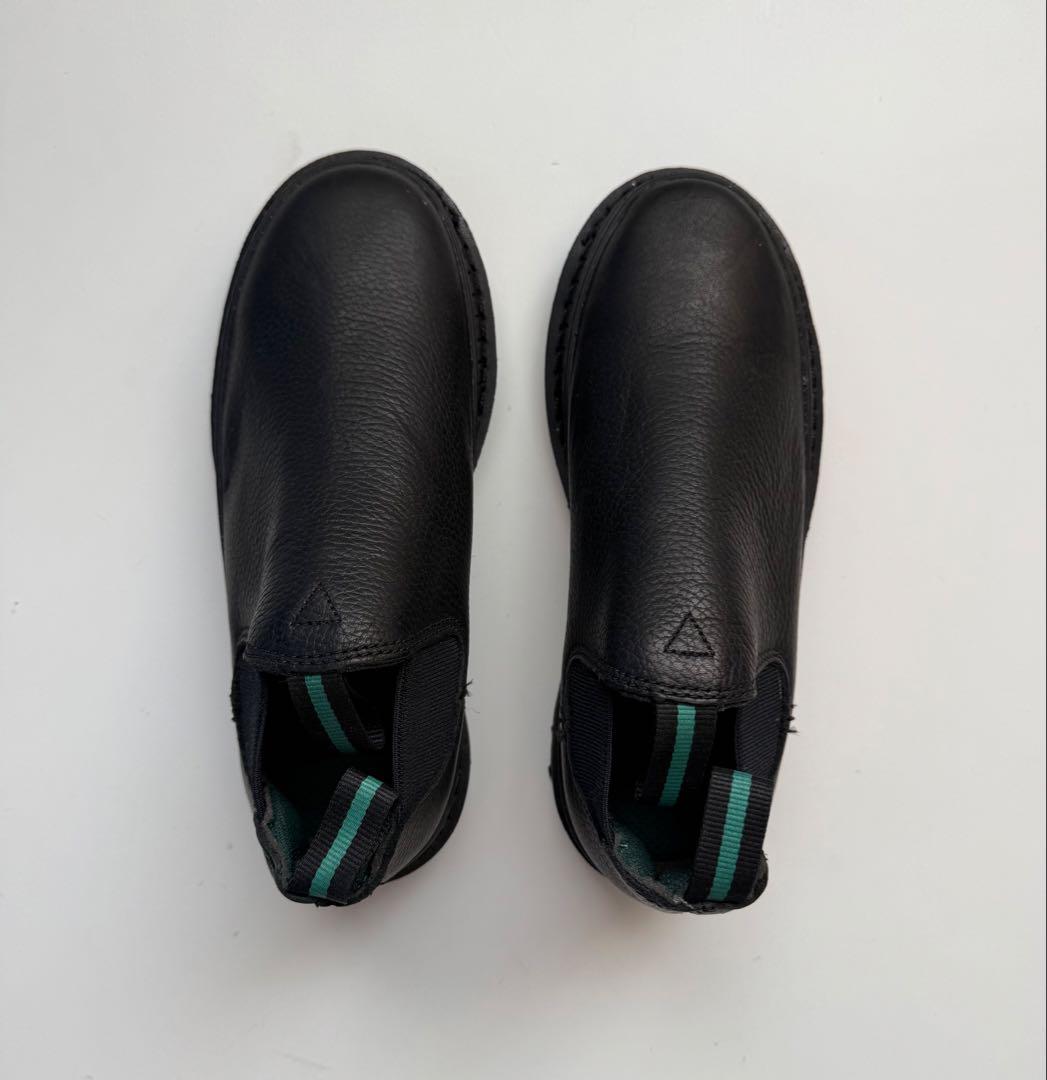 ia Boot ジャイアントロメオワークシューズ サイドゴア ブラック