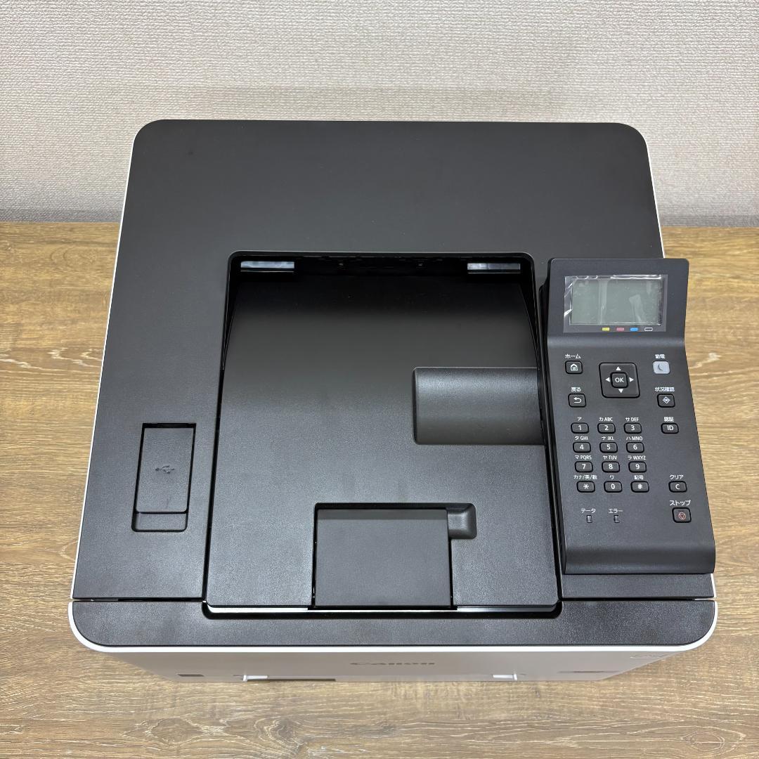 美品 印刷680枚 Canon LBP621C Satera レーザープリンター