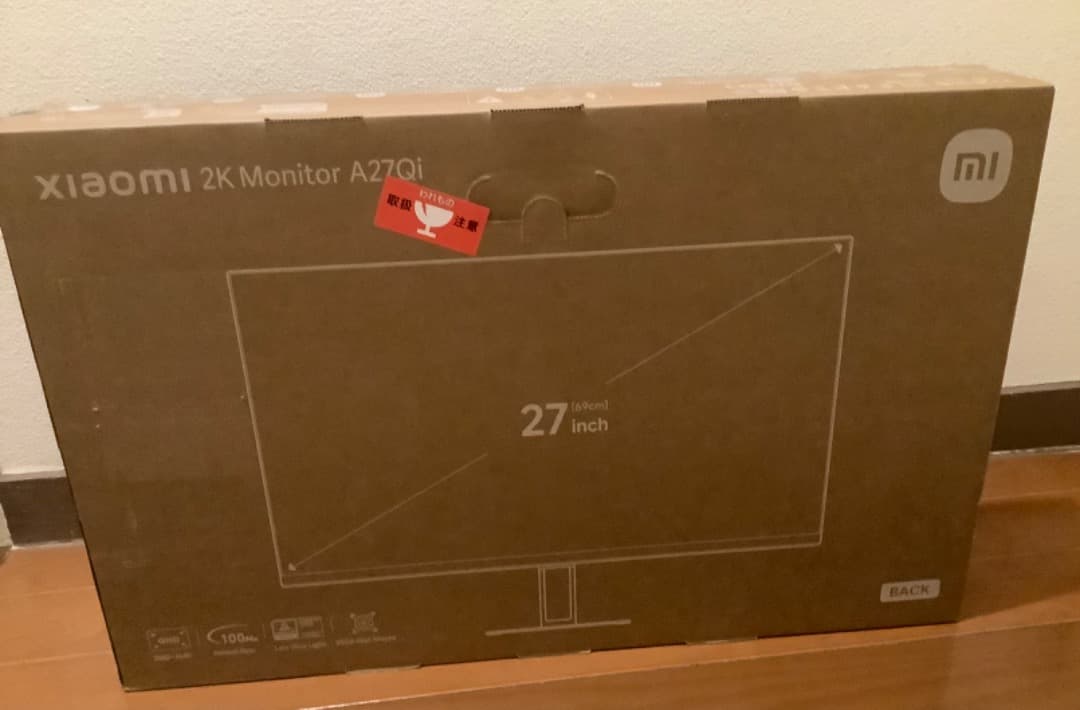 新品未開封 Xiaomi 2K Monitor A27Qi 27インチ
