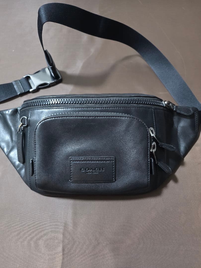 ☆ コーチ COACH ウエストバッグ ボディバッグ 黒