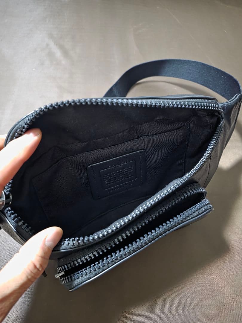 ☆ コーチ COACH ウエストバッグ ボディバッグ 黒