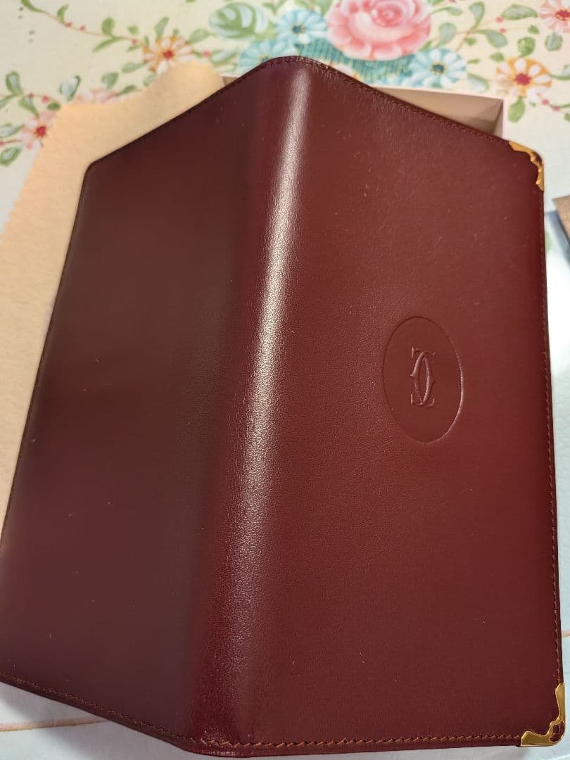 新品　カルティエ レザー 長財布