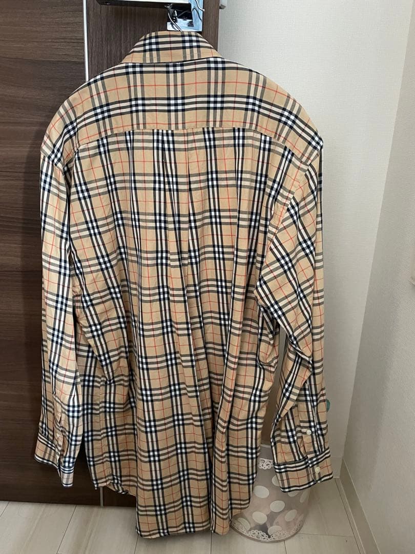 BURBERRY チェック柄 長袖シャツ L ノバチェック