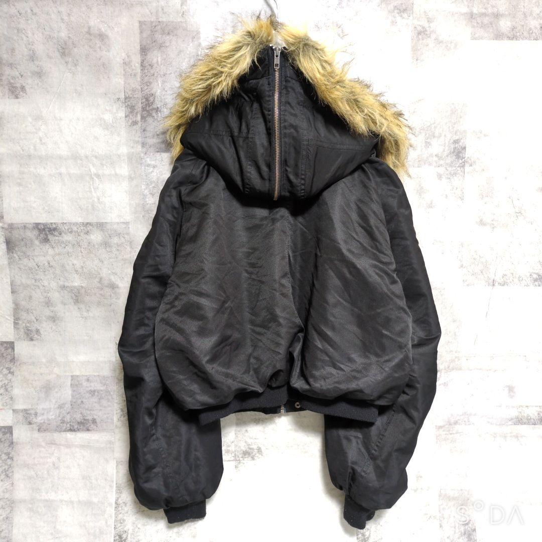 【ブラウニースタンダード】フライトジャケット N2B Y2K ブラックMA-1