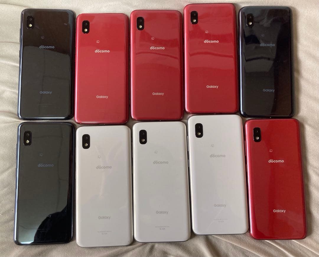 GALAXY A21 カラー3種類　初期化済み　10個まとめdocomo 1
