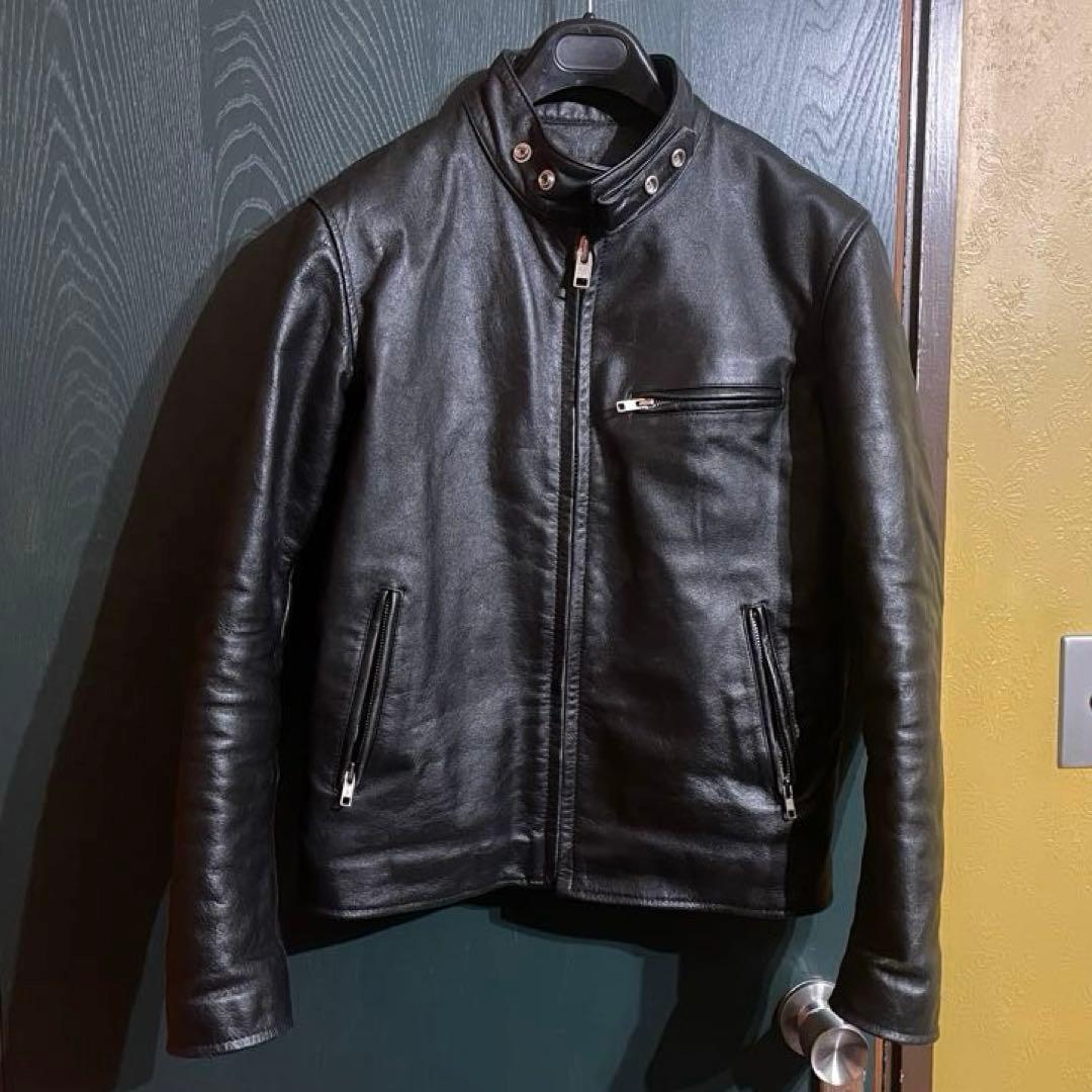 HornWorks ホーンワークス　シングルライダースジャケット　Ｍ