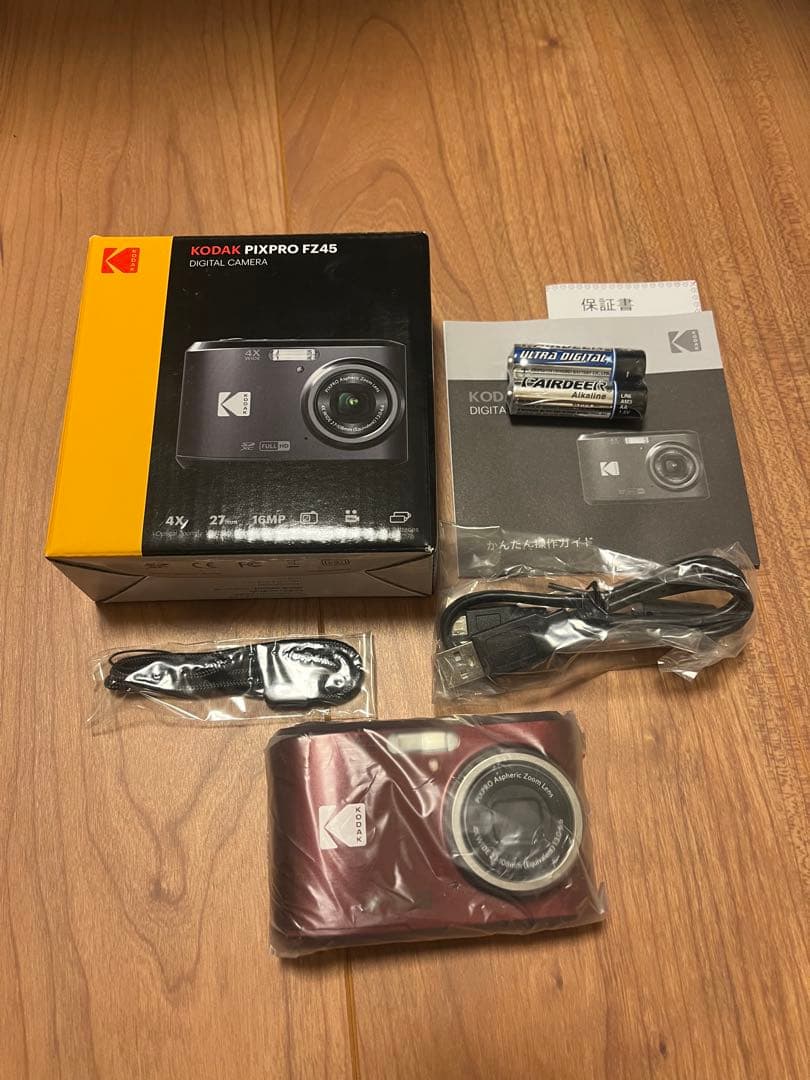 KODAK PIXPRO FZ45 デジタルカメラ レッド