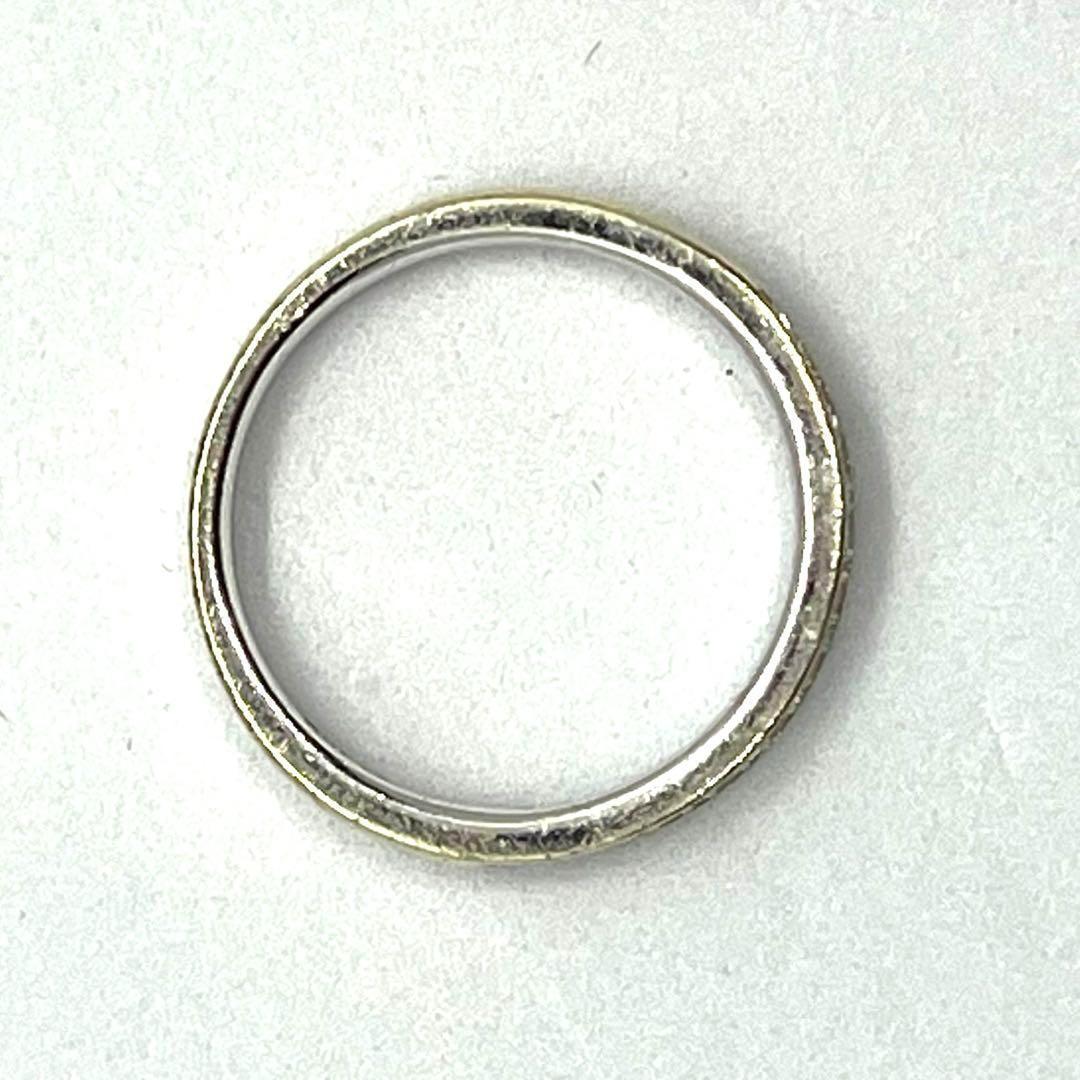 4°C K10 10金 ピンキーリング 2.5号 ダイヤモンド11pcs