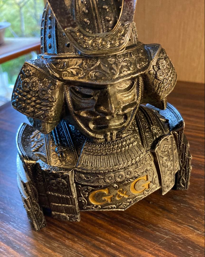 ニッカ 戦国 武将 鎧 兜 アンティーク 甲冑 昭和 レトロ ヴィンテージ 置物