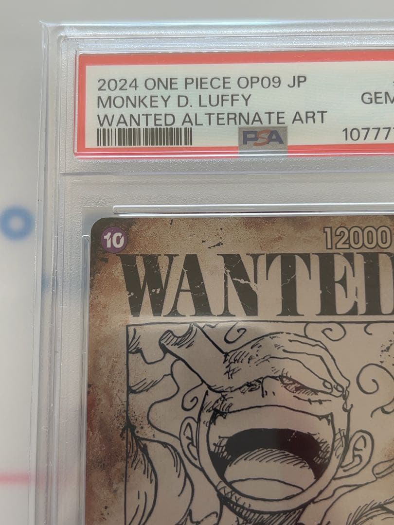 月末まで特価【psa10】ニカルフィ　手配書　 SEC SP OP05-119