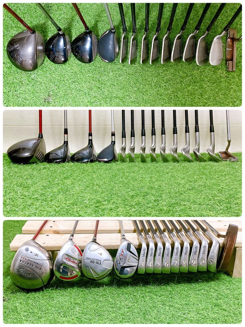 H3.キャロウェイ　初心者オススメ　ゴルフクラブ　メンズセット　右利き　14本