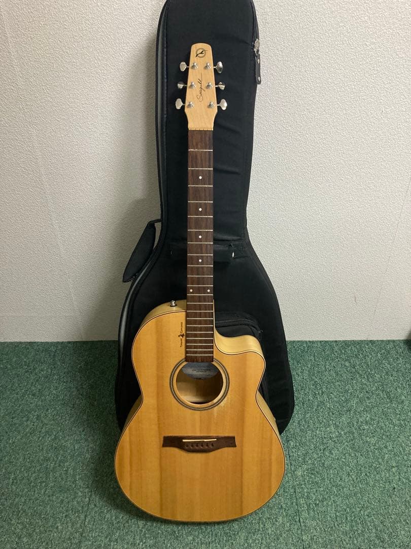 seagull amber trail cw folk sg eq アコギ