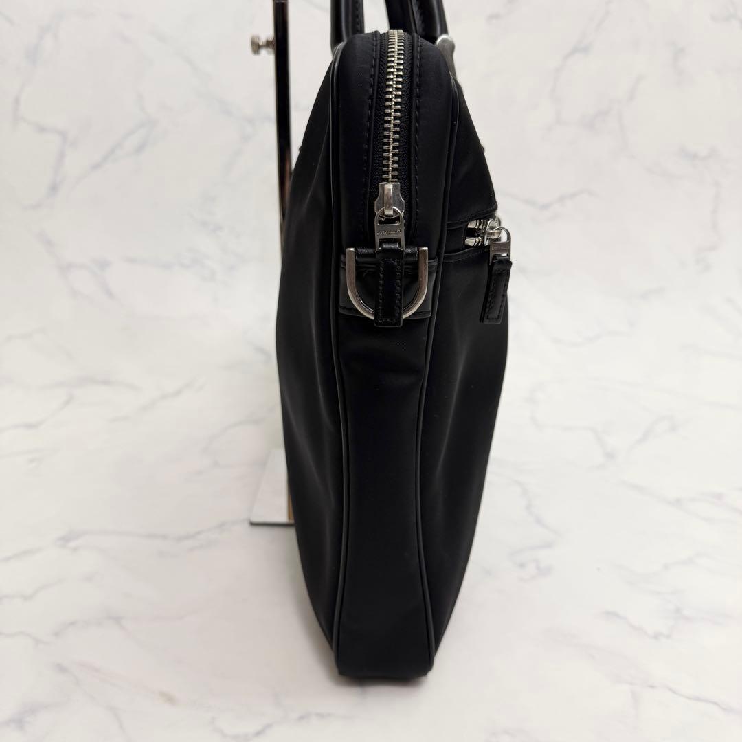 ☆極美品☆ BURBERRY ビジネスバッグ　ブラック　2way ノバチェック