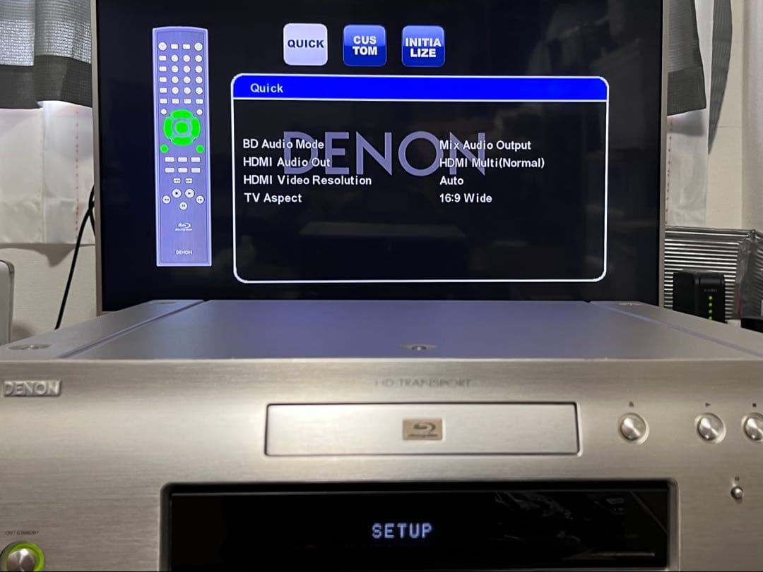 マニアの方　定価22万DENON ブルーレイトランスポート　DVD-2500BT