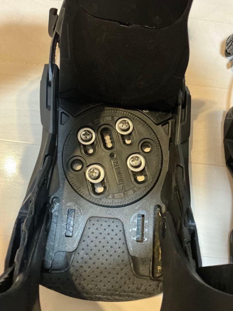 SALOMON 22-23 スノーボード ビンディング ブラックHOLOGRAM