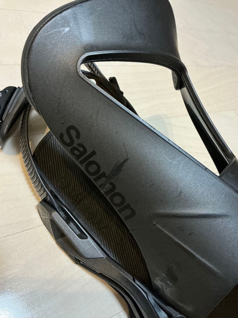 SALOMON 22-23 スノーボード ビンディング ブラックHOLOGRAM