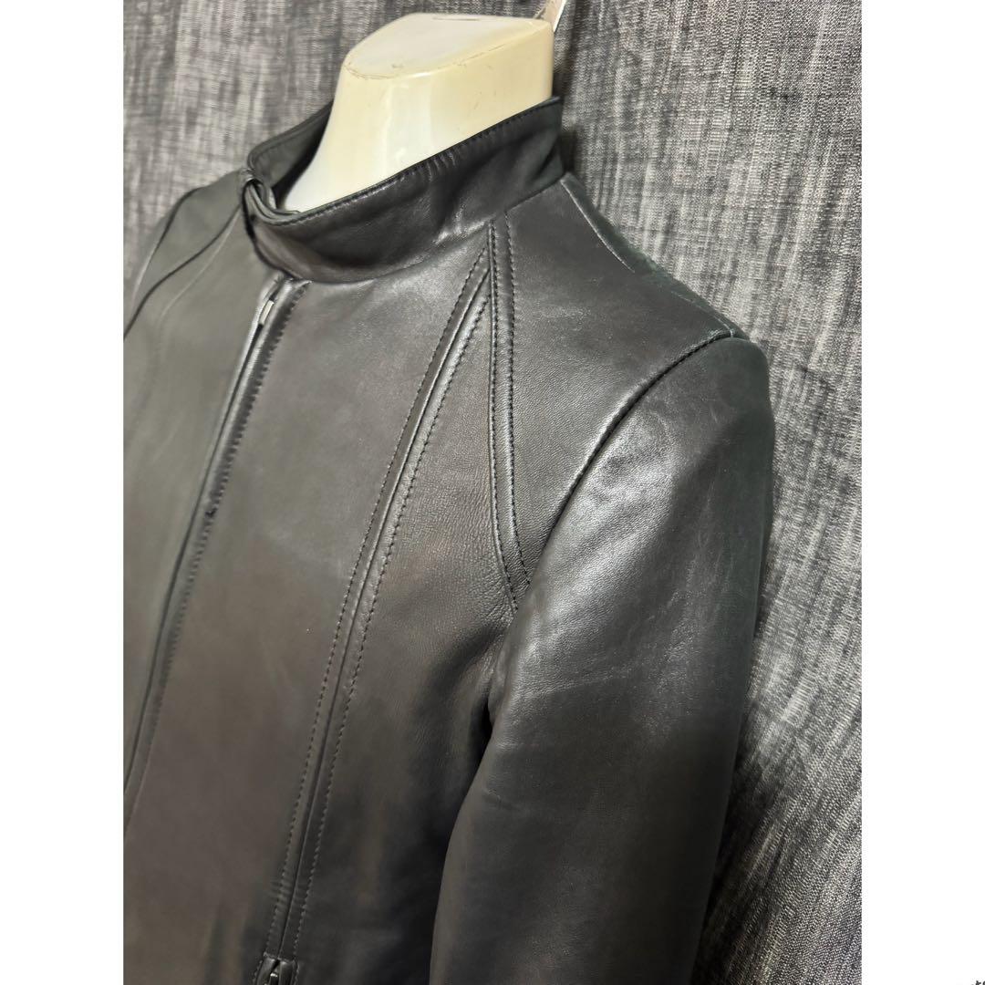 定価97900円 GalaabenD riri ラムレザー ライダースジャケット