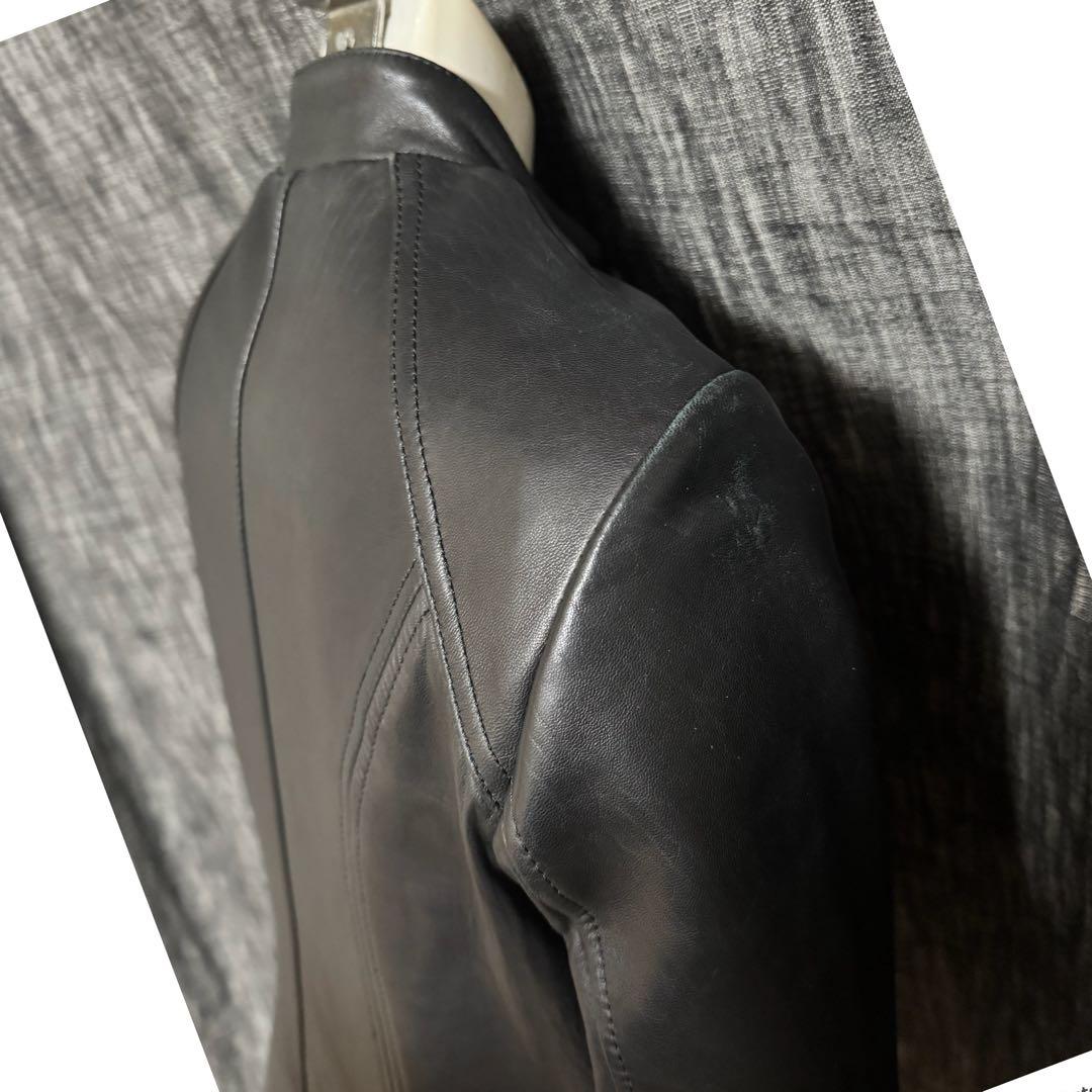 定価97900円 GalaabenD riri ラムレザー ライダースジャケット