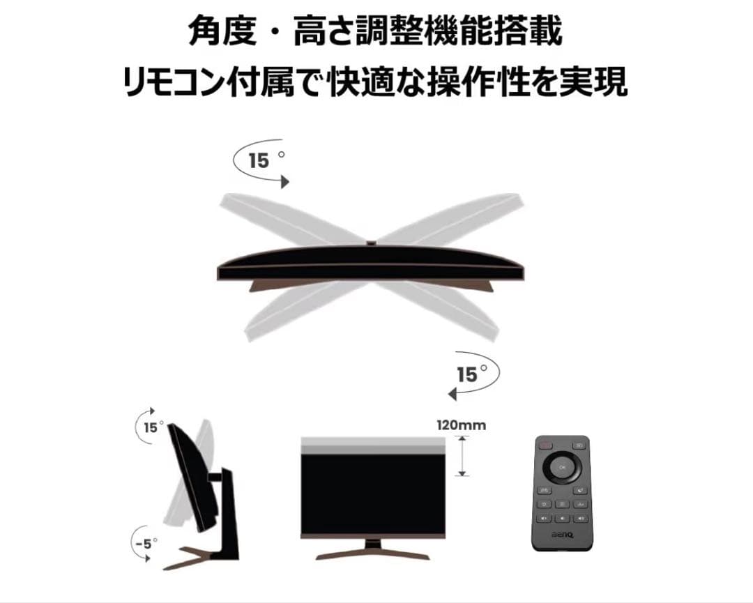 【お値下げBenQ 】EW2880U 4K 28インチ リモコン付きディスプレイ