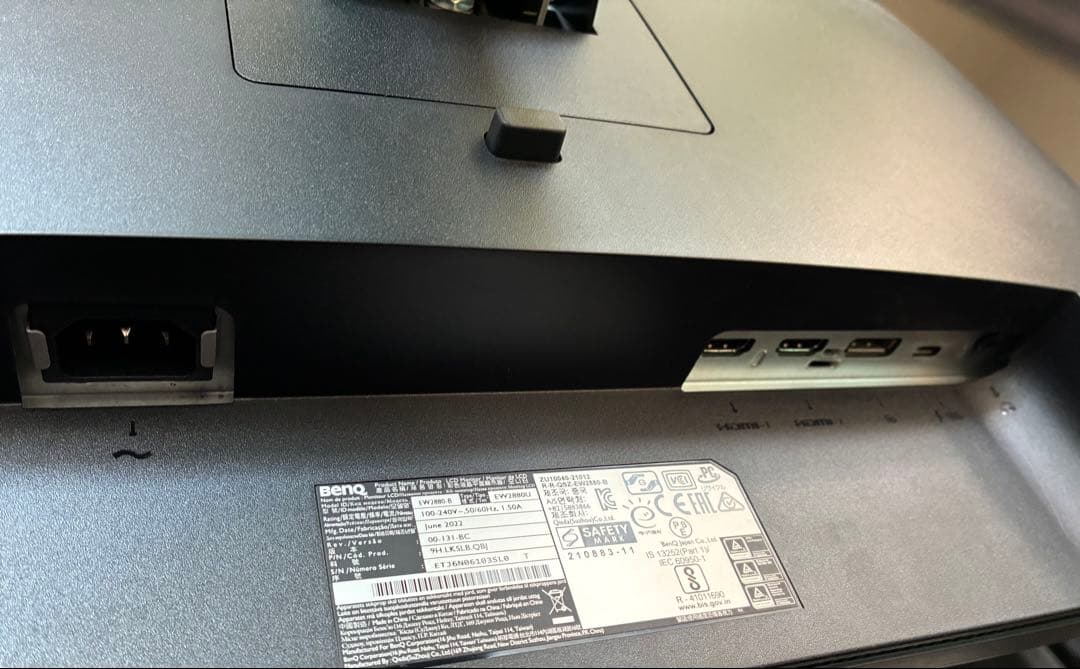 【お値下げBenQ 】EW2880U 4K 28インチ リモコン付きディスプレイ