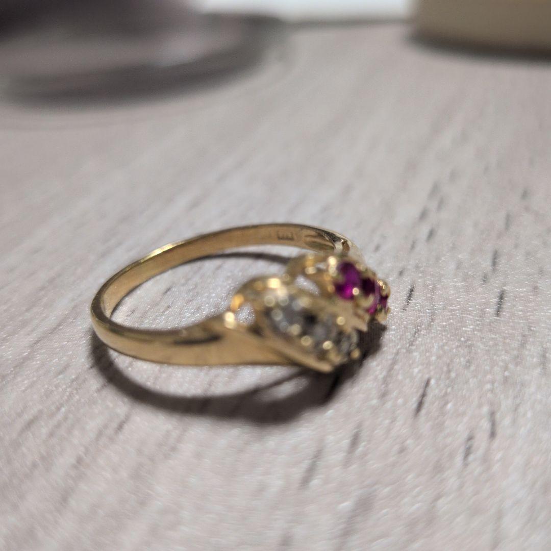 18金　　リング　　鑑定済