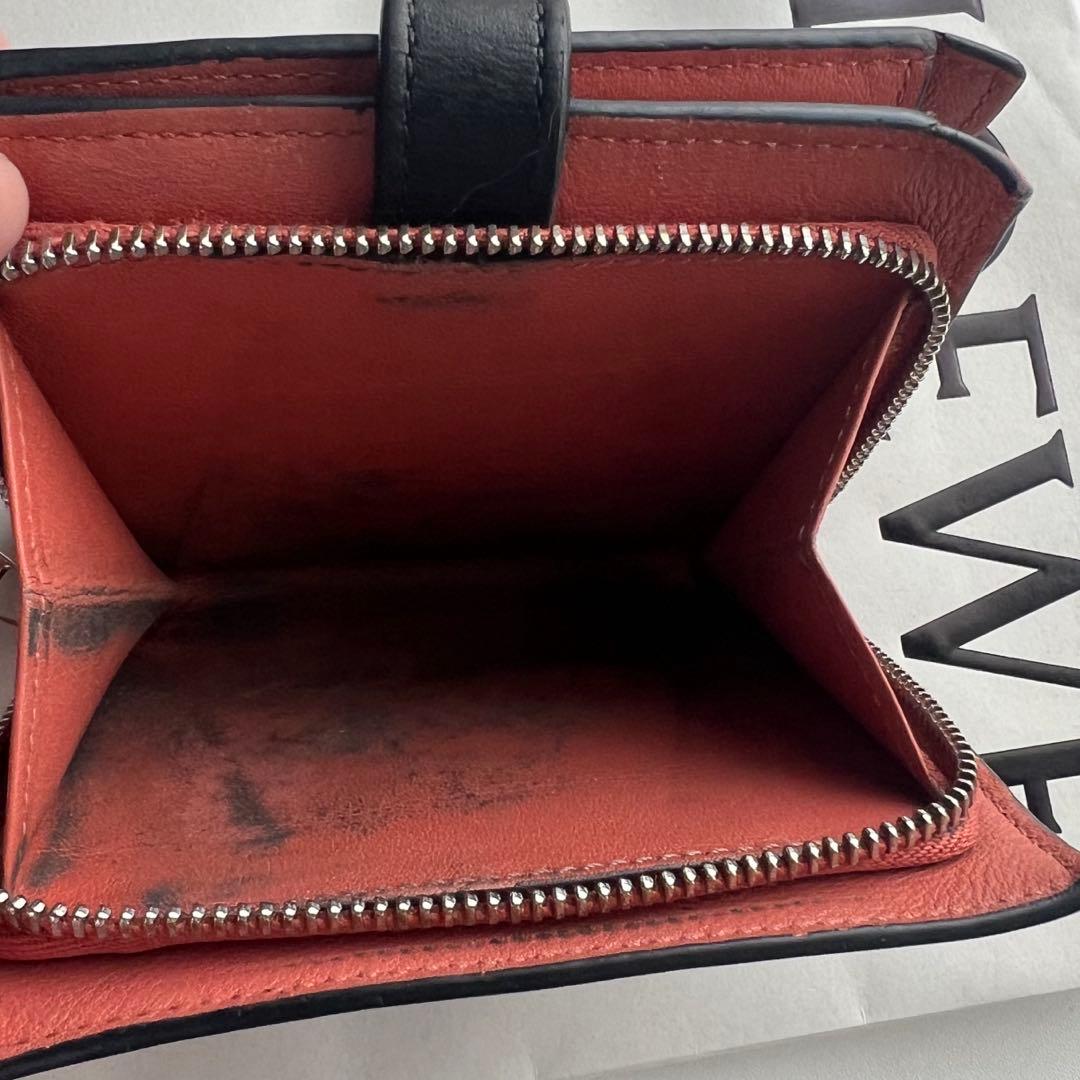 79 美品 LOEWE ロエベ 2つ折り財布