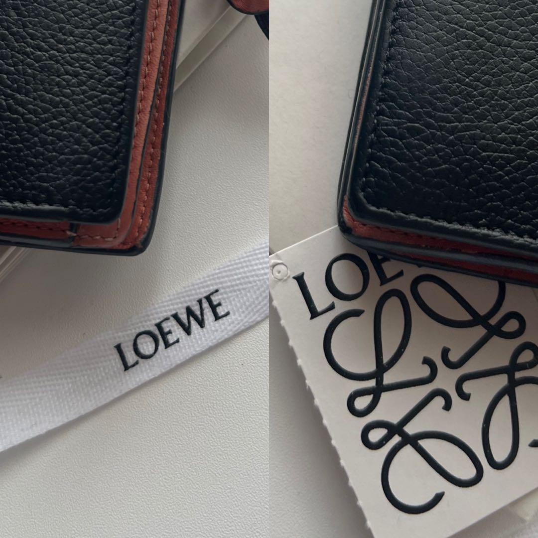 79 美品 LOEWE ロエベ 2つ折り財布