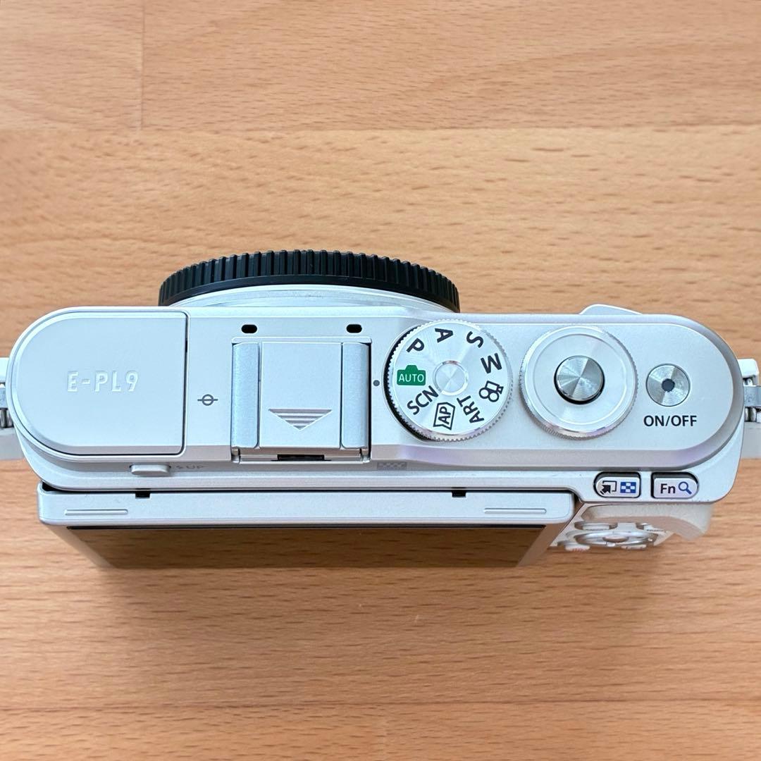 OLYMPUS PEN E-PL9 ホワイト[ダブルズーム・SDカード付き]