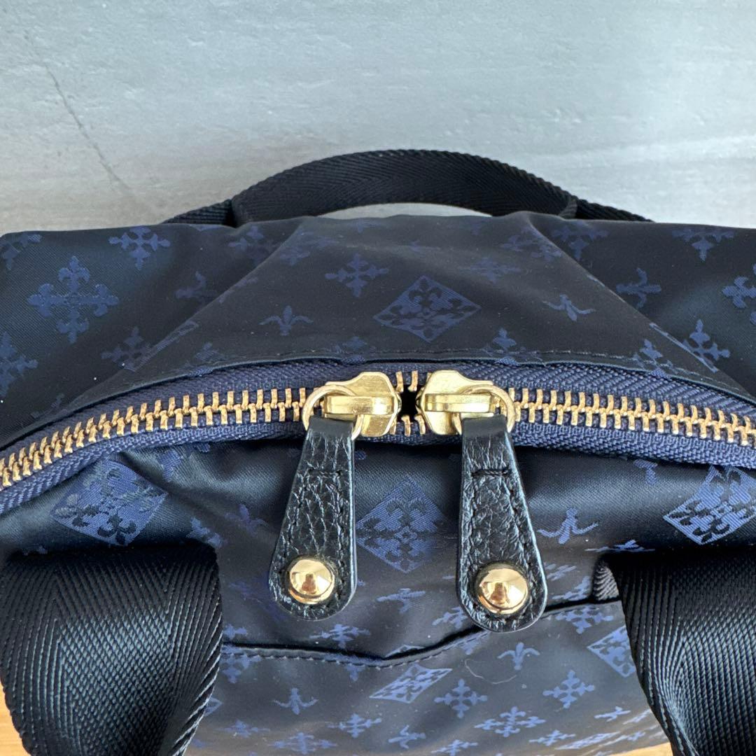 【美品】russet モノグラム総柄 リュック バックパック 2way