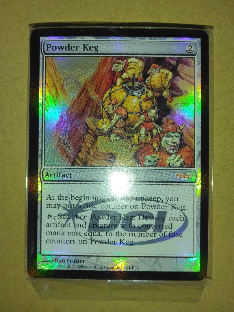 未開封 火薬樽 Powder Keg Foil 褒賞プログラム プロモ