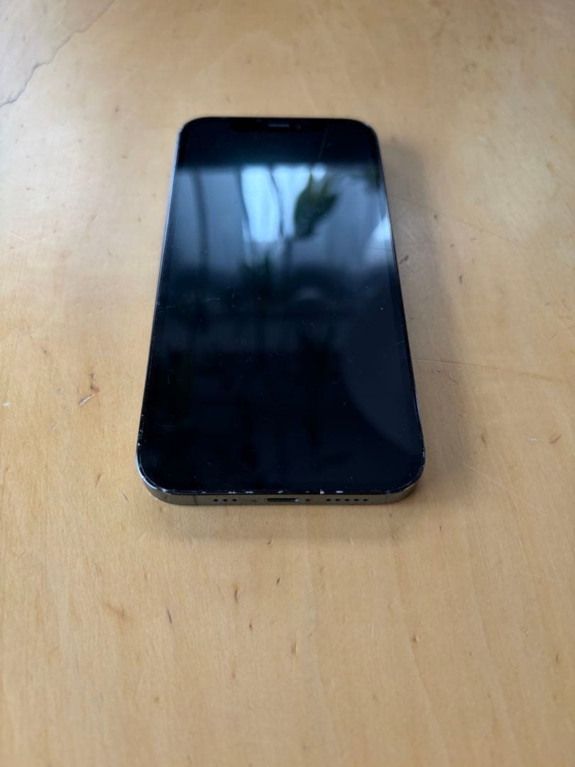 iphone12pro 本体 背面割れあり パシフィックブルー