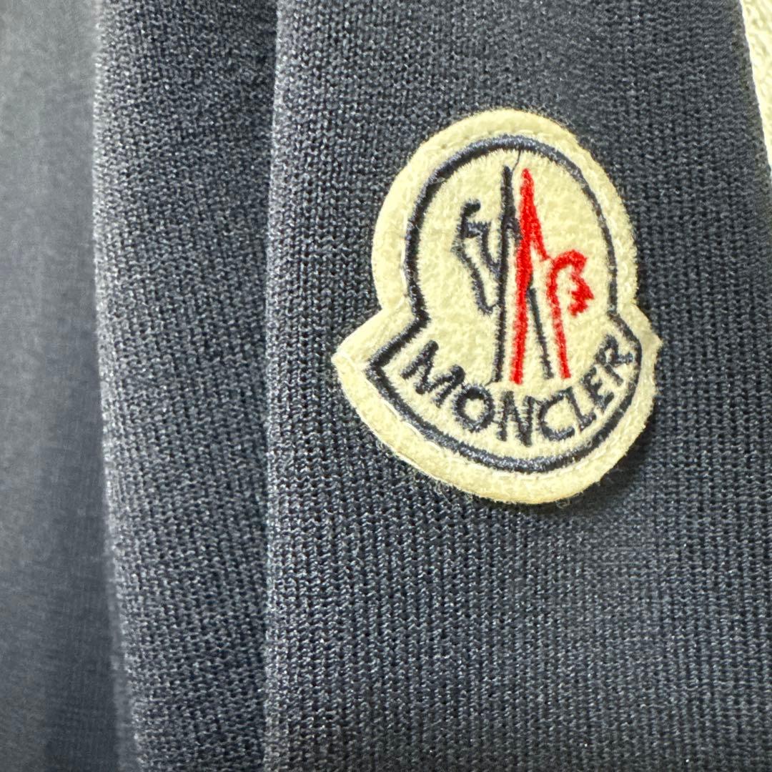 MONCLERモンクレール／カーディガン・紺色