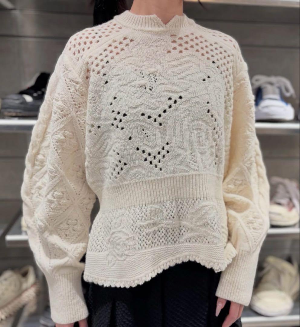 Mame Kurogouchi◆マルチパターンローゲージニット size2