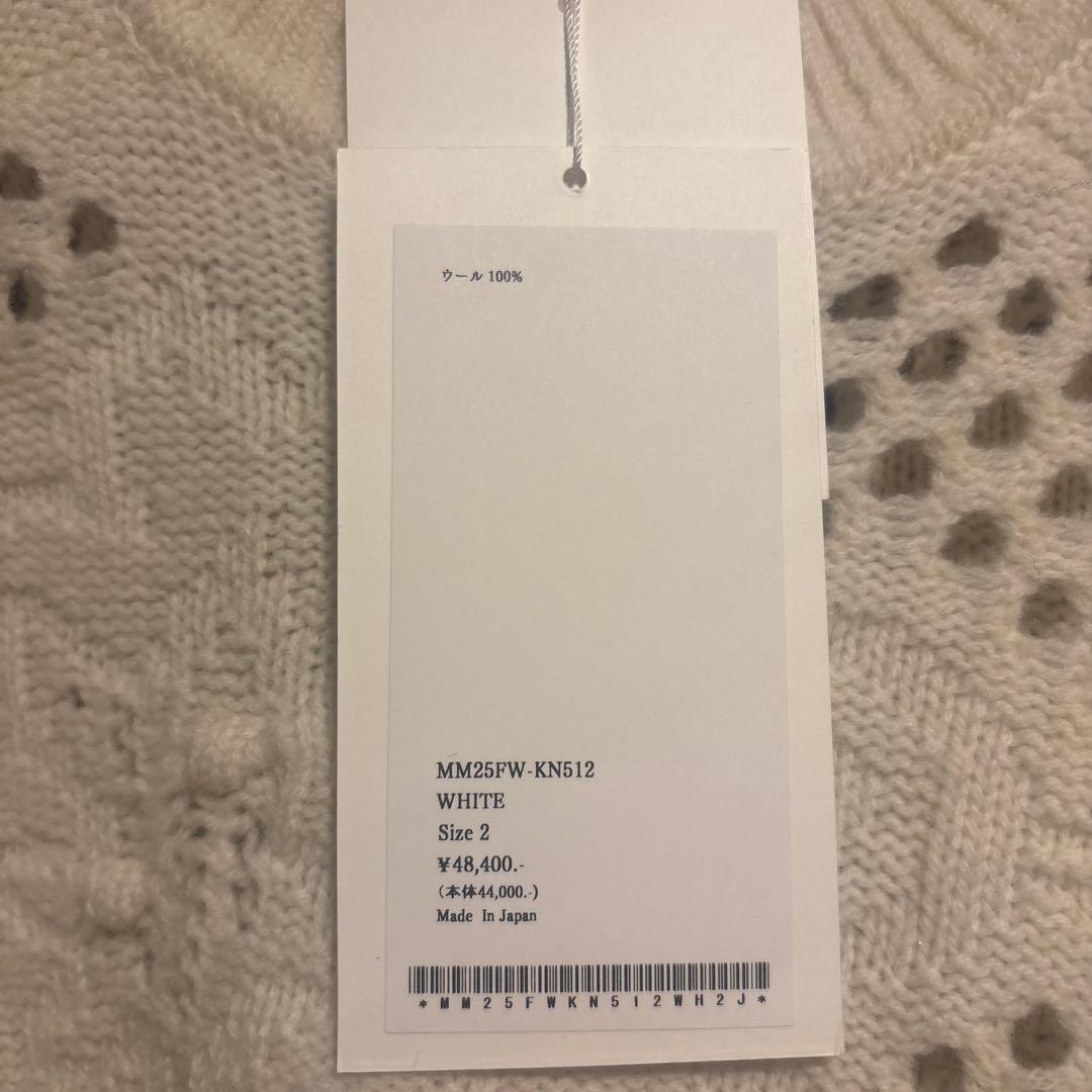 Mame Kurogouchi◆マルチパターンローゲージニット size2