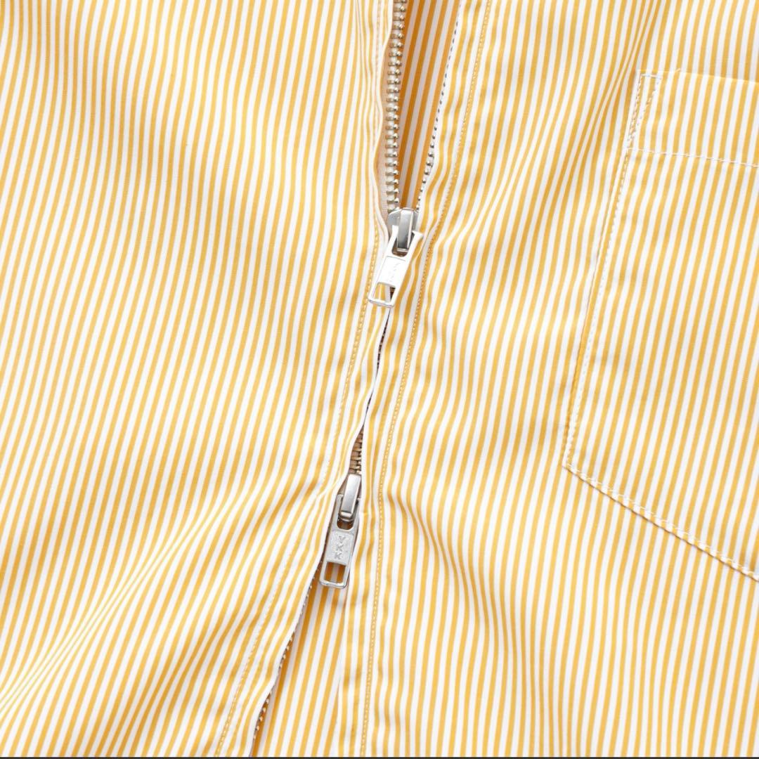 ttt msw Zip up shirt（YELLOW STRIPE）