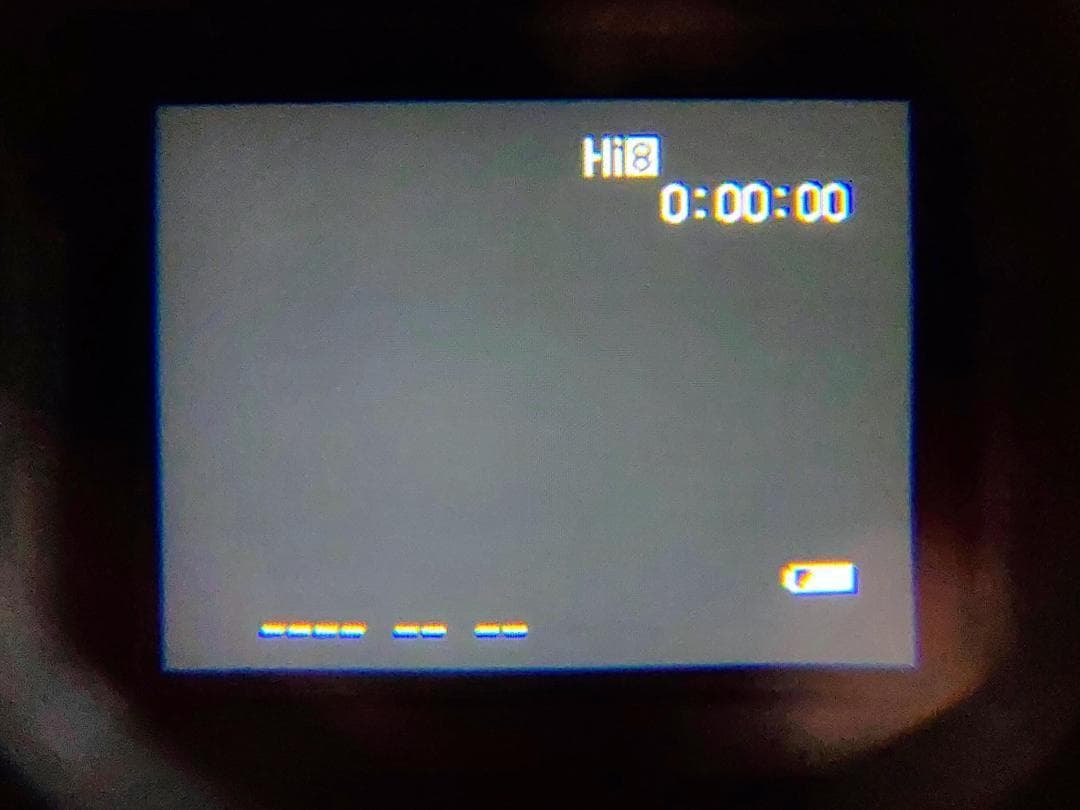 8mmテープのダビングに！ SONY ビデオカメラ CCD-TR3