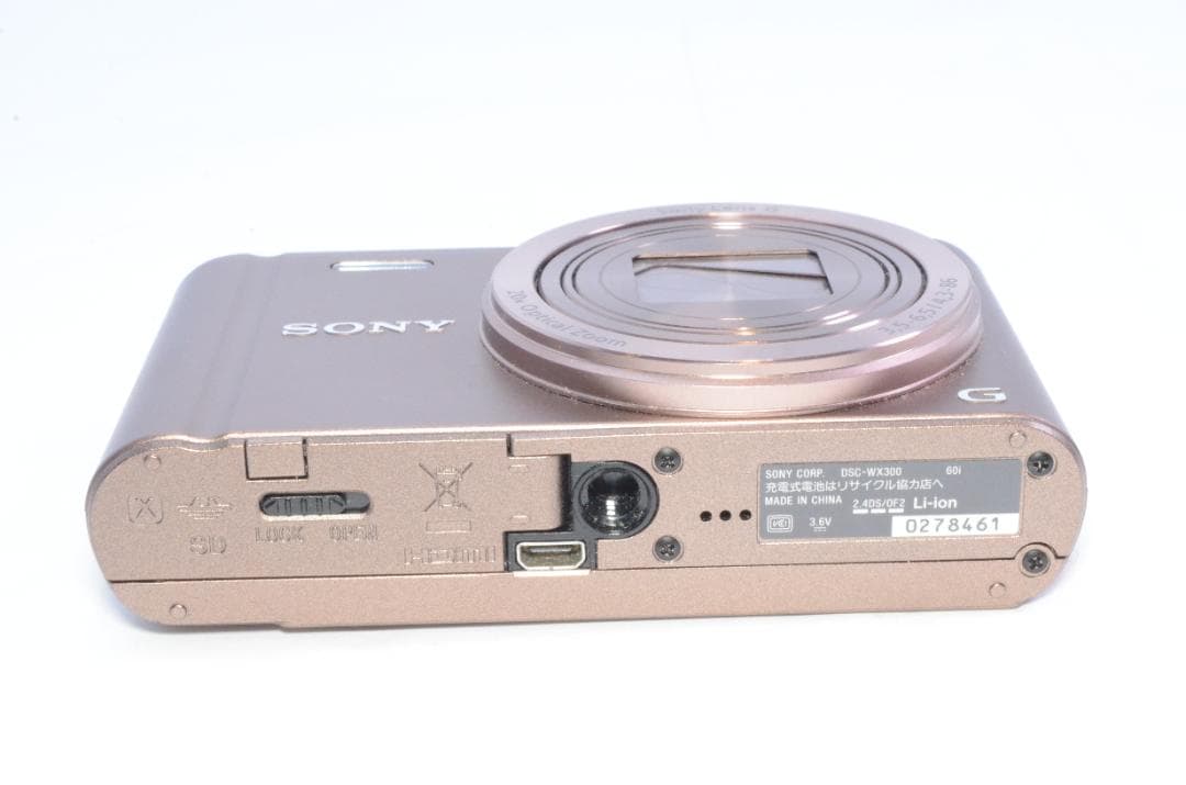 美品｜SONY Cyber-shot DSC-WX300サイバーショットブラウン