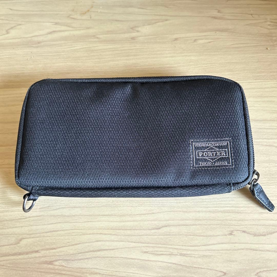 PORTER DILL CORDURA ブラック 長財布